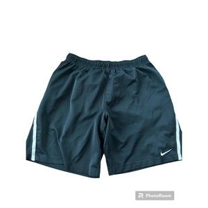 Nike Basketball Shorts Adult Large Black Athletic Drawstring Mens